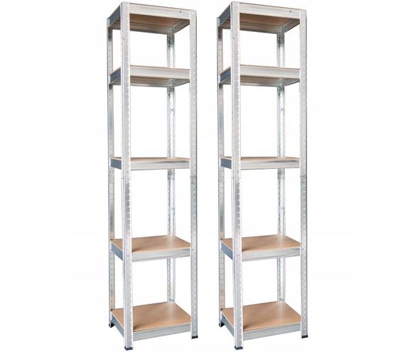 Extralink | Set of two 5-level shelves | 180x40x40 cm, 175 kg, EXTRALINK EX.23247 5907207223247