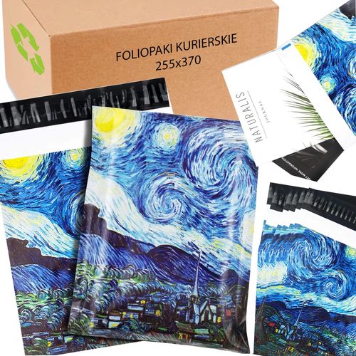 Extralink Courier Bags, Strong Plastic Envelopes 255x370 mm, 50 pcs, EXTRALINK EX.23643 5907207223643