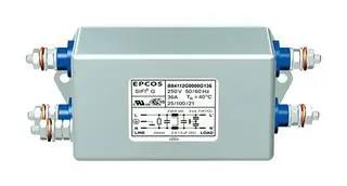 POWER LINE FILTER, STANDARD, 20A, 250V B84112G0000G120