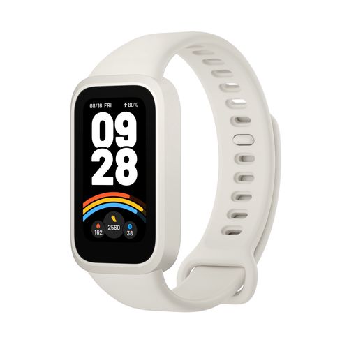 Xiaomi Smart Band 9 Active Beige White | Smartband | Bluetooth 5.3, 300mAh, 1.47", 5 ATM, accelerometer, PPG sensor, XIAOMI SMART BAND 9 ACTIVE BEIGE 6941812706312