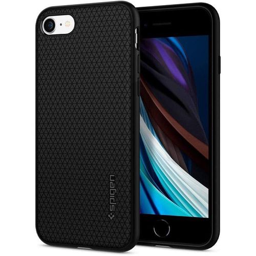 Spigen Liquid Air Case for iPhone 7 / 8 / SE 2020 / SE 2022 - Black, Spigen 8809466646270 8809466646270