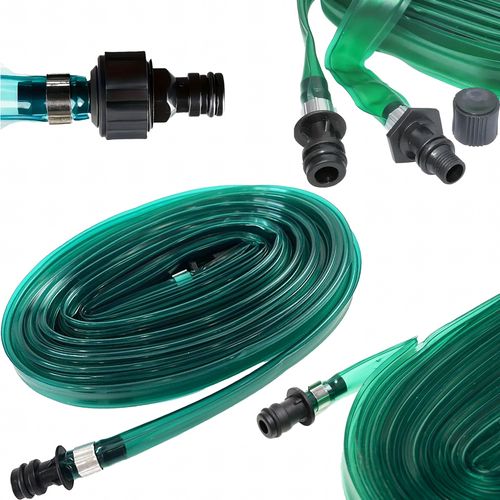 Black Forest Garden Hose, 10m Drip Irrigator with 2 Quick Connectors, EXTRALINK EX.24602 5907207224602