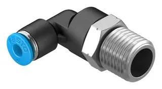 PUSH-IN L-FITTING, 4MM, R1/4, 10MM QSL-1/4-4