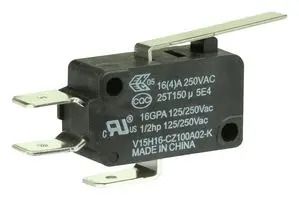 MICROSWITCH V15H16-CZ100A02-K