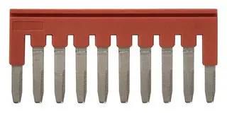 SHORT BAR, 10POLE, 5.2MM, RED XW5S-P2.5-10RD