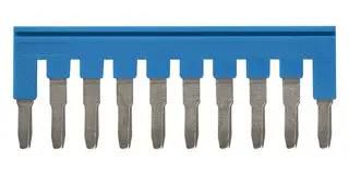 SHORT BAR, 10POLE, 6.2MM, BLUE XW5S-P4.0-10BL