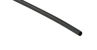 HEAT-SHRINK TUBING, 2:1, 1.5MM, BLACK MCP00080
