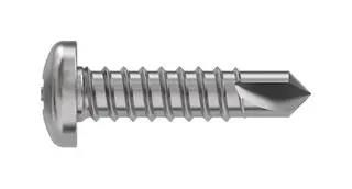 PAN HEAD SCREW, STEEL, 5.5X25MM 5.5 X 25 M4STDX Z100 PAN DIN7504