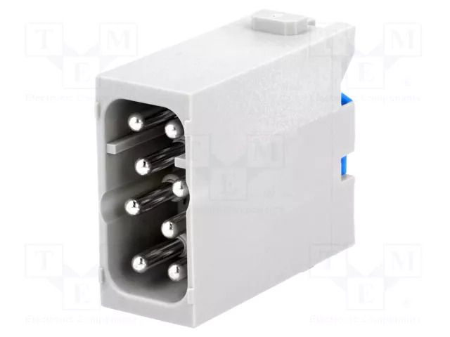 Connector: HDC; module; male; 16A; 400V; Han-Modular®; PIN: 8 HARTING 09140082633