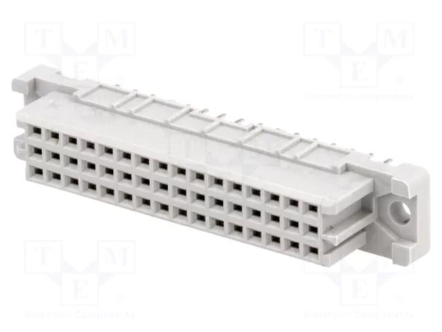 Connector: DIN 41612; plug; female; PIN: 32; straight; 2A; THT; a+c HARTING 09232326825