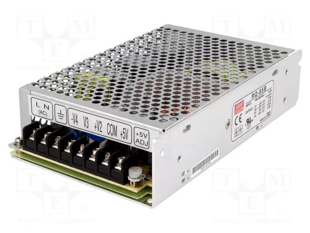 Power supply: switching; for building in,modular; 80.7W; 5VDC MEAN WELL RQ-85B