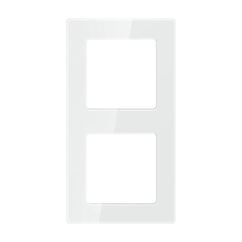 Double frame socket Avatto N-TS10-Frame-W2 (white), Avatto N-TS10-Frame-W2