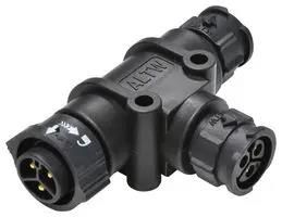 CIR ADAPTOR, 3P, T-SHAPE, X-LOK, D SIZE AB-DC-030303-HBH-TQ001