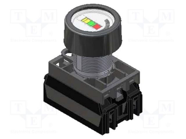 Switch position indicator; 22mm; NEF22; -15÷30°C; Ø22.5mm; IP66 PROMET NEF22-WPW