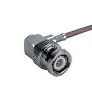 RF COAX CONN, BNC R/A PLUG, 50 OHM/CABLE 16"BNC-50-3-7/133"NE