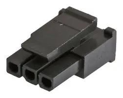 CONNECTOR HOUSING, 3POS, RCPT, 3MM 43645-0310