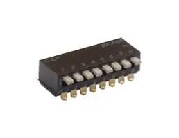 DIP SWITCH, SPST, 0.1A, 5VDC, 5POS, THT BPA05B