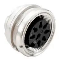 CIRCULAR CONNECTOR, RECEPTACLE, 8 POSITION, PANEL T 3507 400