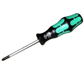 Screwdriver PH1x80mm slipSTOP 350 008710 Wera 350PH1/80 4013288003607