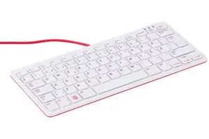 KEYBOARD, RED/WHITE - SWEDEN, RPI RPI-KEYB (SE)-RED/WHITE
