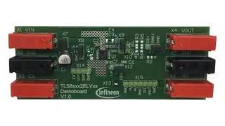 DEMO BRD, 0.35A, LOW DROPOUT LINEAR REG TLS835D2ELVSEBOARDTOBO1