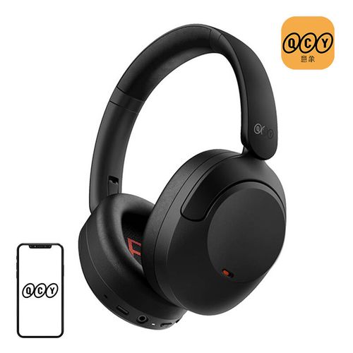 Wireless Headphones QCY ANC H4 (black), QCY H4 black