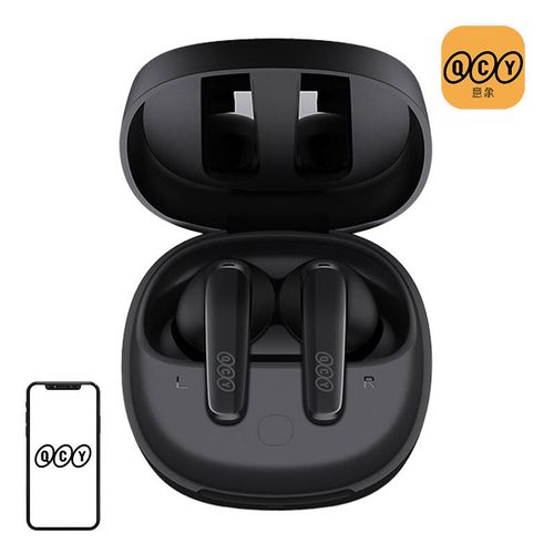 Wireless Earphones TWS QCY T13x (black), QCY T13x black