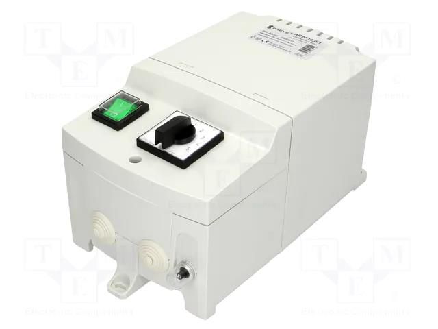 Regulator; speed; 230VAC; 1-phase fun motors speed control; IP30 BREVE TUFVASSONS ARW-10.0