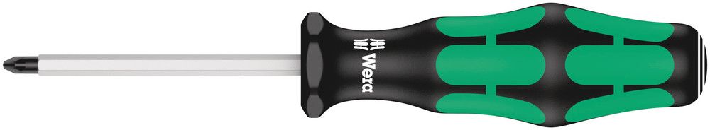 355 SK PZ Screwdriver for Pozidriv screws, PZ 0x60, Wera 05009340001