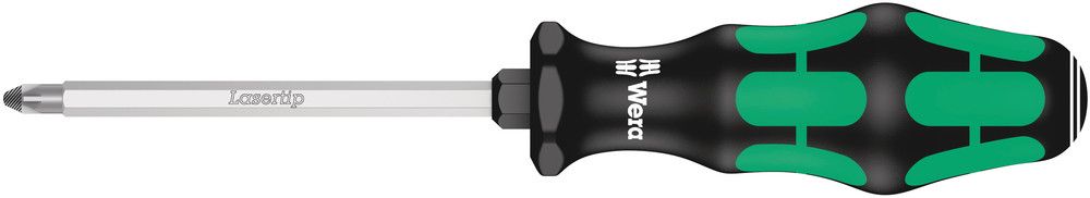 355 SK PZ Screwdriver for Pozidriv screws, PZ 2x100, Wera 05009342001
