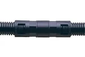 CONDUIT COUPLING, PA66/ALUM, BLACK, 13MM 7TCA296000R0179