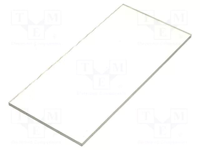 Front panel; 48x96mm; panel mount enclosures COMBIPLAST OP48X96PP