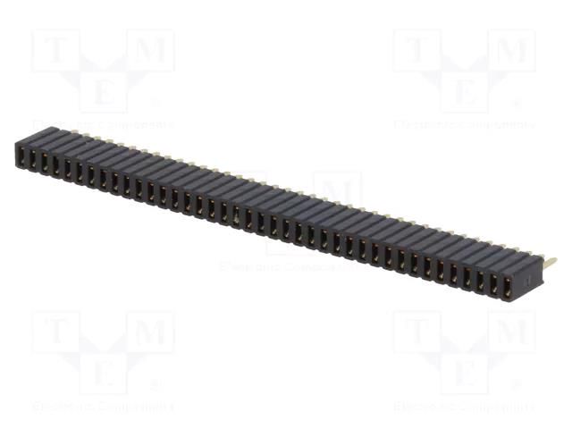 Connector: pin strips; socket; female; PIN: 40; straight; 1.27mm CONNFLY DS1065-07-1X40S8BV