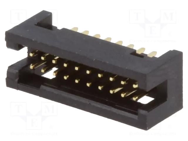 Connector: IDC; socket; male; PIN: 20; straight; THT; gold flash CONNFLY DS1031-15-20V8B