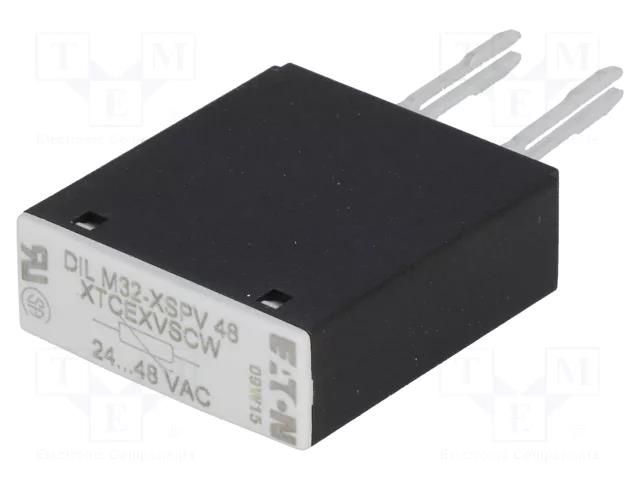Surge arrester; Varistor surge suppressor; 24÷48VAC EATON ELECTRIC DILM32-XSPV48