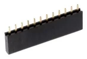 BTB CONN, RCPT, 13POS, 1ROW, 2.54MM 61301311821