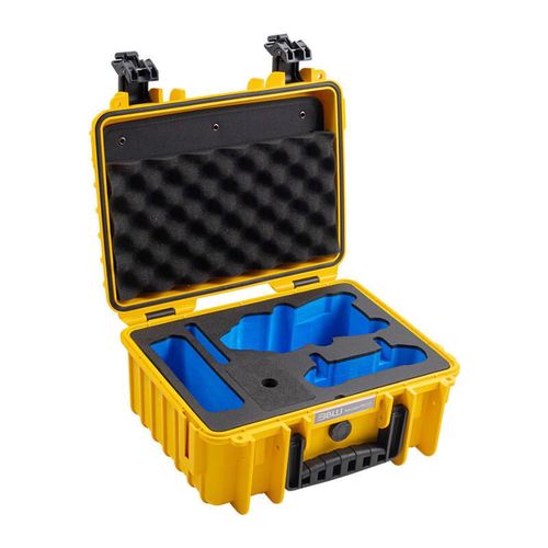 Case B&W type 3000 for DJI Air 3 (yellow), B&W Cases 3000 /Y/Air3