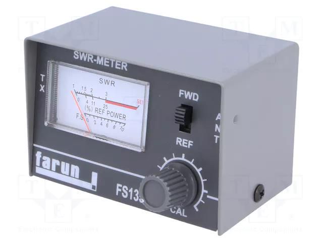 Meter: SWR; Range: 1,5÷150MHz FARUN FRN.M.FS135