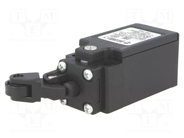Limit switch; angled lever with roller,rubber seal; NO + NC PIZZATO ELETTRICA FR705