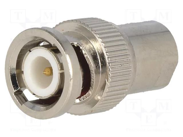 Adapter; BNC plug,FME male YIZN Jiangsu Tengyu Electronics co. FME-005