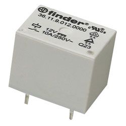 Relay:electromagnetic;SPDT;Ucoil:12VDC;10A/250VAC;10A/30VDC 36.11.9.012.4001 8012823372075