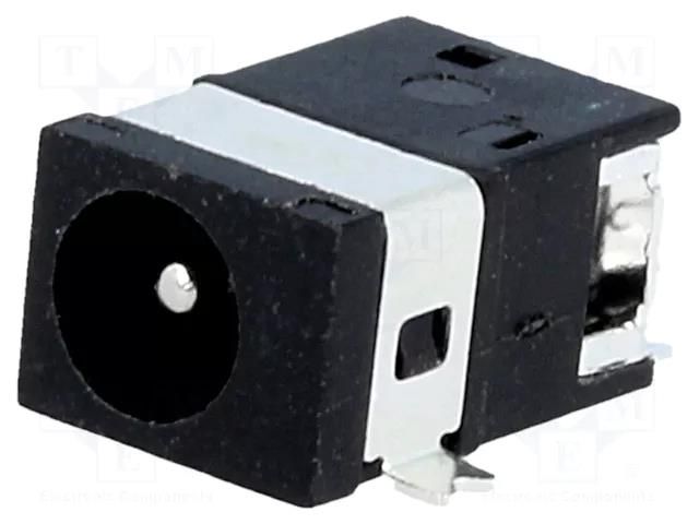 Connector: DC supply; socket; male; 1A; horizontal; SMT; bulk; MINI CLIFF FC68145S