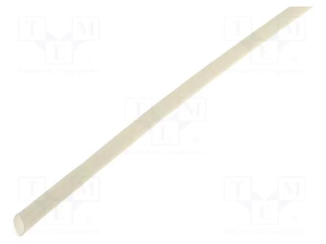 Insulating tube; fiberglass; -25÷155°C; Øint: 3.5mm; 5kV/mm; reel ZDIII OSPU-3.5
