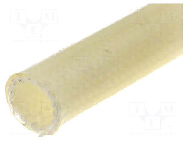 Insulating tube; fiberglass; -25÷155°C; Øint: 4mm; 5kV/mm; reel ZDIII OSPU-4.0