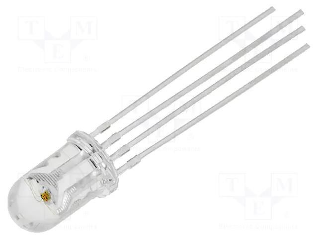 LED; red/green/yellow; 5mm; 30°; Front: convex; No.of term: 4; round OPTOSUPPLY OSTQMC5B31A