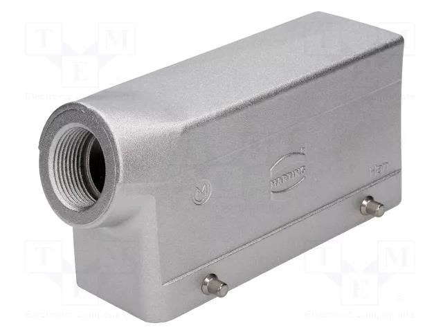 Enclosure for connectors: HDC; size 24B; for cable; IP65; angled HARTING 19628241521