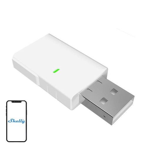 Shelly BLU Gateway, WiFi/Bluetooth (USB-A), Shelly BLUGateway