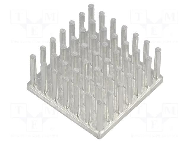 Heatsink; LED; L: 25mm; W: 25mm; H: 12.5mm; 5.3K/W FISCHER ELEKTRONIK ICKS25X25X12.5