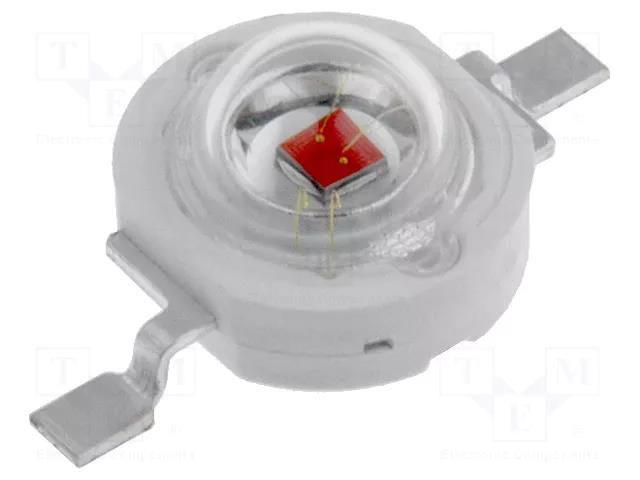 Power LED; yellow; EMITER; 140°; 700mA; 590nm; 80lm; 3W; 2.5÷3.5VDC OPTOSUPPLY OSY5XAE3E1E