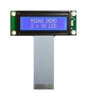 LCD DISPLAY, TRANSMISSIVE, STN, 3.15MM MC21603A6W-BNMLW-V2